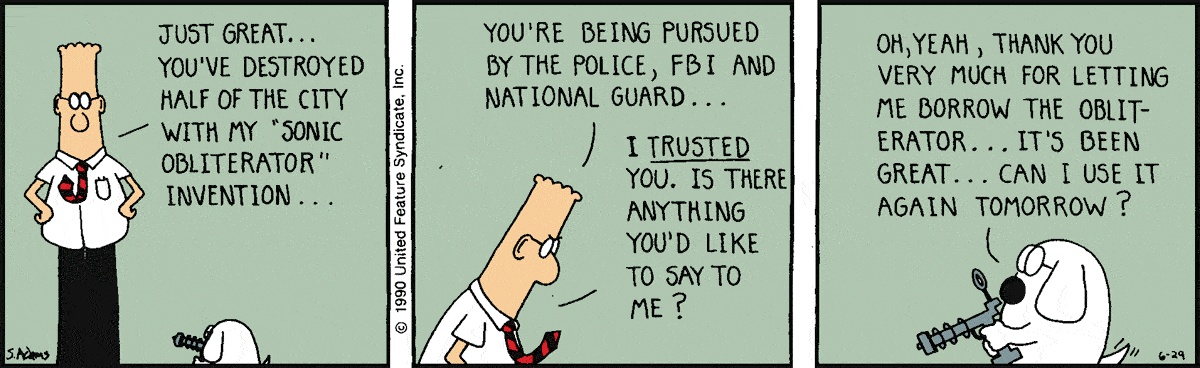 Dilbert Cartoon